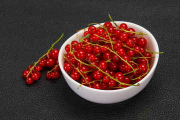 Sweet tasty fresh Red currant