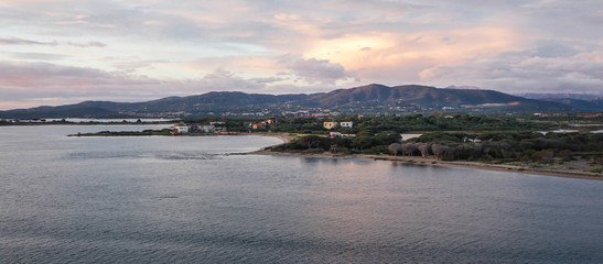 Sardinien, Hafenausfahrt Olbia