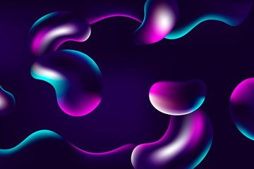 ABSTRACT LIQUID BACKGROUND WITH GRADIENT