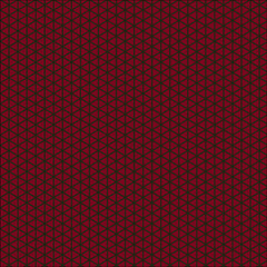 Green grid, red triangles