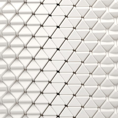 3d illustration of polygonal parametric pattern - 350328657