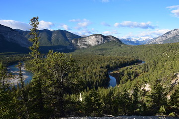 Canadian Rockies - Banff and Jasper national parks. Mountains, rivers and lakes, pristine nature,...