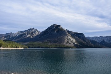Canadian Rockies - Banff and Jasper national parks. Mountains, rivers and lakes, pristine nature,...
