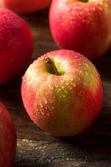 Raw Organic Red Fuji Apples