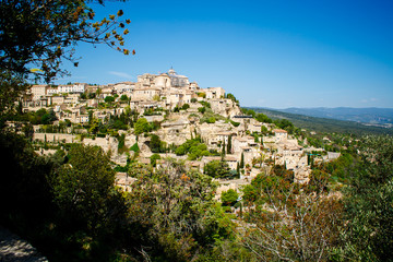 Fototapeta na wymiar The views of Provence in summer