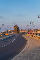 View of the old town of Nessebar in Bulgaria.