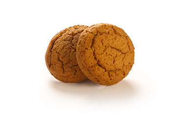   Shortbread Cookies on White 