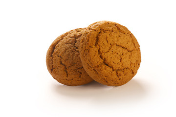   Shortbread Cookies on White 