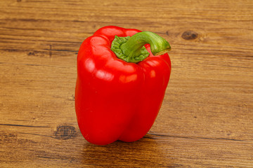 Red Bell Pepper - ripe and fresh