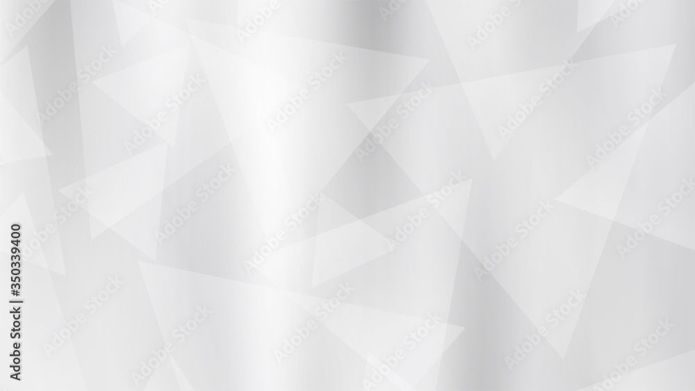 Poster metal silver abstract background with triangles, vector illustration. mirror texture. elegant decora