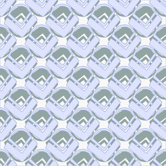 A simple grey and white pattern of triangles. Hand illustration. Scandinavian style, design for wallpaper, fabric, textile.