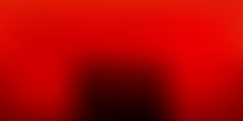Dark Orange vector blurred pattern.