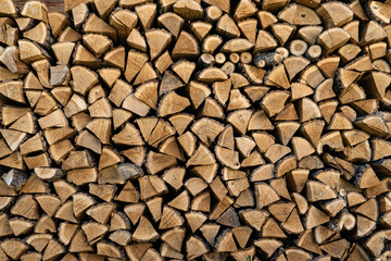 stack of firewood