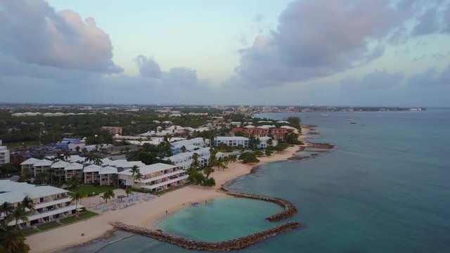 Marriott Beach Resort Cayman Islands Caribbean Aerial View