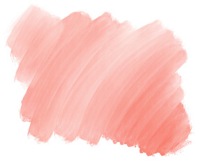 Watercolor gradient Pink red backdrop background for design. hand drawn abstract stain of reddish watercolor paint, stripes and stains from a brush