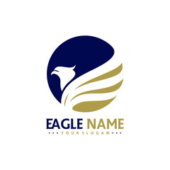 Flying Eagle Logo Design Vector, Creative design, Template, illustration, Icon symbol