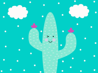 Kawaii cactus 