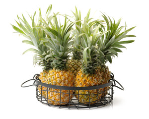 Pineapple on a white background