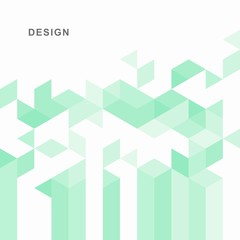 Abstract geometric technological background. Vector creative design.