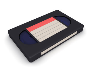 3D Rendering of VHS tape