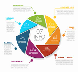 Infographic design template with place for your data. Vector illustration.