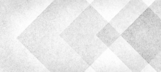 White abstract background texture with angled diamond and triangle shapes layered in abstract modern art style geometric background pattern, textured background