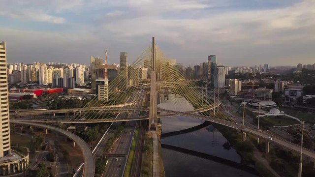 Ponte Octávio Frias de Oliveiro - São Paulo SP (Ponte Estaiada)