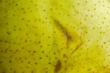 yellow pear skin texture or background