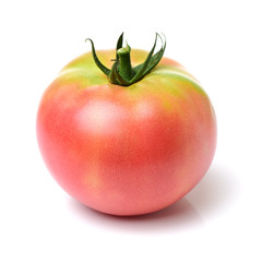 fresh tomato isolated on white background