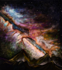 Obraz na płótnie Canvas Milkyway 