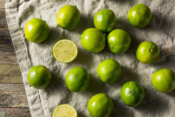 Raw Organic Green Limes
