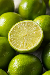 Raw Organic Green Limes