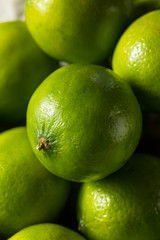 Raw Organic Green Limes