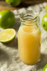 Raw Organic Fresh Lime Juice