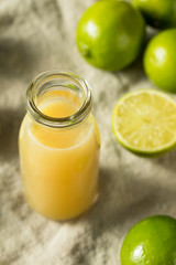 Raw Organic Fresh Lime Juice