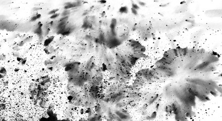 Abstract Vintage Grunge Ink Textured Paper Print
