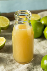 Raw Organic Fresh Lime Juice