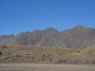 Plakat mountain landscape in the mountains
