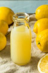 Raw Organic Fresh Lemon Juice