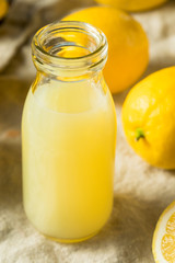 Raw Organic Fresh Lemon Juice