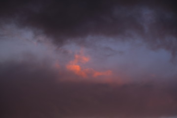 Sky air clouds Blue rain