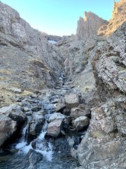 river in the mountains