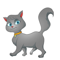 vector illustration of a cat