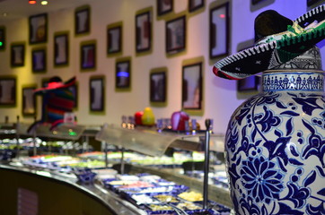 Obraz premium comida típica mexicana