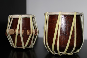 Tabla musical instrument of Indian origin, tabla is the musical instrument of Percussion  Drum family of musical instruments 