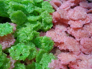 Rengginang is a kind of traditional Indonesian thick rice cracker, made from cooked glutinous...
