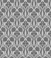 Foto auf Glas Seamless wallpaper pattern, ornament © Den