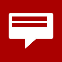 Speech Bubble Icon for Graphic Design Projects