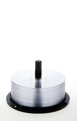 A CD container without the cover