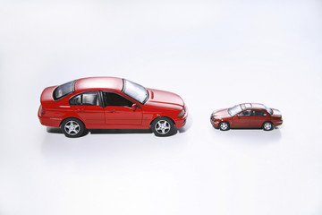 Obraz na płótnie Canvas Model cars